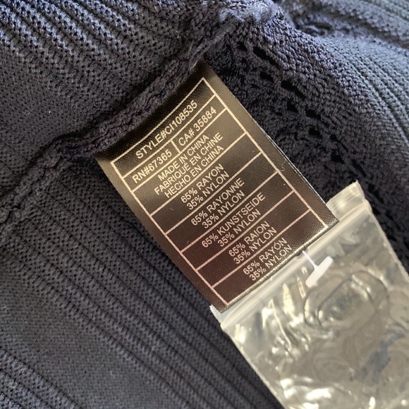 Cupcakes and Cashmere Cutout Navy Dress - Picture 8 of 9